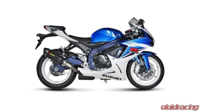 Akrapovic Slip-On Exhaust for Suzuki GSX-R600 2011-2018, Stainless Steel, S-S6SO8-HZC - S-S6SO8-HZC