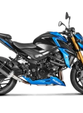 Akrapovic Moto Slip-On Exhaust for Suzuki GSX-S750 2017-2018, Stainless Steel                                     - S-S7SO2-HRC - Image 2
