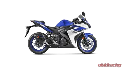 Akrapovic Moto Slip-On Exhaust for Yamaha YZF-R3 2015-2018, Stainless Steel, S-Y2SO12-HAPC - S-Y2SO12-HAPC