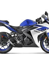Akrapovic Moto Slip-On Exhaust for Yamaha YZF-R3 2015-2018, Stainless Steel, S-Y2SO12-HAPC                                     - S-Y2SO12-HAPC - Image 2