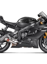 Akrapovic Moto GP Slip-On Exhaust for Yamaha YZF-R6 2006-2018, Stainless Steel                                     - S-Y6SO10-AHBT - Image 2