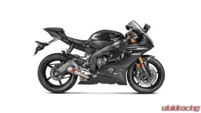 Akrapovic Moto GP Slip-On Exhaust for Yamaha YZF-R6 2006-2018, Stainless Steel - S-Y6SO10-AHBT
