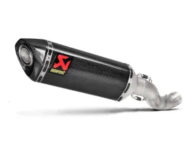 Akrapovic Slip-On Exhaust for Aprilia Tuono V4 1100 RR 2017-2018, S-A10SO9-RC