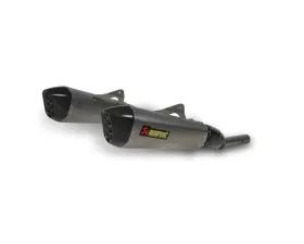 Akrapovic Moto Slip-On Exhaust for Aprilia Dorsoduro 750 (2008-2016) S-A7SO2-HDT