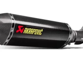 Akrapovic Slip-On Exhaust for BMW S1000RR 2015-2016, S-B10SO2-HRC, Titanium Finish