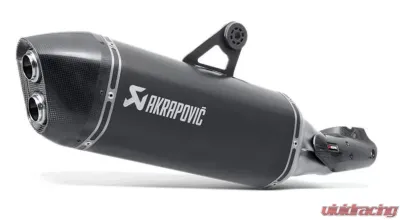 Akrapovic Slip-On Exhaust for BMW R1200GS 2013-2016, S-B12SO10-HAABL, Stainless Steel - S-B12SO10-HAABL