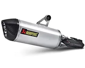 Akrapovic Slip-On Exhaust for BMW R1200GS 2013-2016, S-B12SO10-HAAT, Stainless Steel