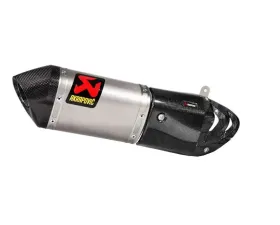 Akrapovic Moto Slip-On Exhaust for Ducati Multistrada 1200 S 2015-2017, Stainless Steel