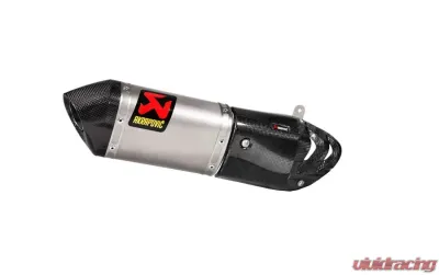 Akrapovic Moto Slip-On Exhaust for Ducati Multistrada 1200 S 2015-2017, Stainless Steel - S-D12SO6-HAPT