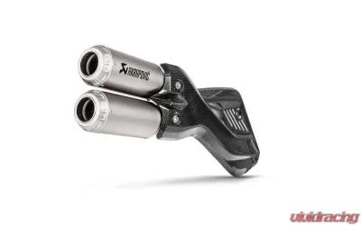 Akrapovic Moto GP Slip-On Exhaust for Ducati Multistrada 950 2017-2018, Stainless Steel - S-D9SO10-HIFFT