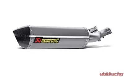 Akrapovic Slip-On Exhaust for Honda VFR1200F 2010-2013, Stainless Steel, S-H12SO1-HRT - S-H12SO1-HRT
