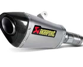 Akrapovic Slip-On Exhaust for Kawasaki ZX1000 Ninja ZX-10R 2016-2018, Stainless Steel