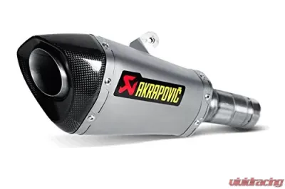 Akrapovic Slip-On Exhaust for Kawasaki ZX1000 Ninja ZX-10R 2016-2018, Stainless Steel - S-K10SO17-ASZ