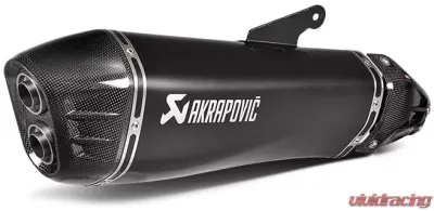 Akrapovic Slip-On Exhaust for Kawasaki H2 SX 2018, S-K10SO21-HRAABL, Stainless Steel - S-K10SO21-HRAABL
