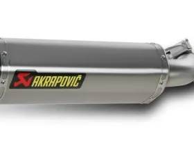Akrapovic Moto Homologated Slip-On Exhaust for Kawasaki ZX10R 2011-2015, Stainless Steel