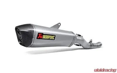 Akrapovic Slip-On Exhaust for Kawasaki ZG1000 Concours 2008-2018, Stainless Steel - S-K14SO5-HZAAT