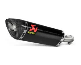 Akrapovic Moto Slip-On Exhaust for Kawasaki EX400 Ninja 400 2018, S-K4SO6-APC