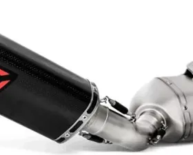 Akrapovic Moto Slip-On Exhaust for Triumph Street Triple 2017-2018, Stainless Steel