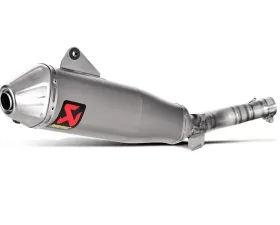 Akrapovic Slip-On Exhaust for Yamaha YZ450F 2014-2017, Stainless Steel, S-Y4SO14-CIBNTA