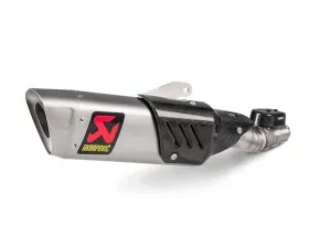 Akrapovic Moto GP Slip-On Exhaust for Yamaha YZF-R6 2017-2018, Stainless Steel