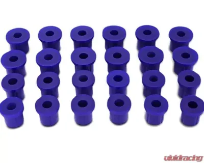 SuperPro Suspension Leaf Spring Bush Kit Front and Rear Toyota Landcruiser 75 Series 1985-1999 - KIT018K