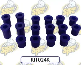 SuperPro Suspension Leaf Spring Bush Kit Front and Rear Toyota 4Runner E60RG 1984-1989