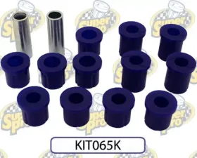SuperPro Suspension Leaf Spring Bush Kit Rear Mazda BSeries Bravo UF | UN 4WD