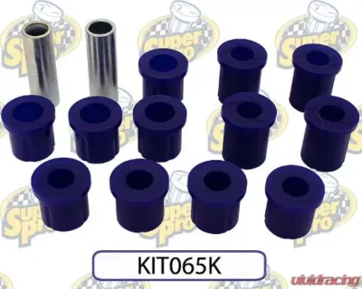 SuperPro Suspension Leaf Spring Bush Kit Rear Mazda BSeries Bravo UF | UN 4WD - KIT065K