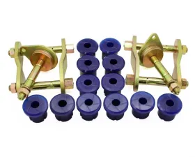 SuperPro Suspension Greasable Shackle and Bush Kit Rear Land Cruiser 79 Series 1999-2006