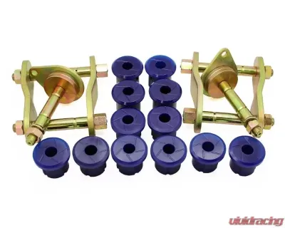SuperPro Suspension Greasable Shackle and Bush Kit Rear Land Cruiser 79 Series 1999-2006 - KIT156SK