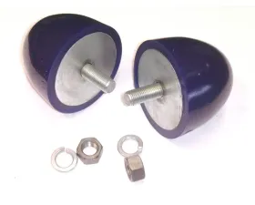 SuperPro Suspension Bump Stop 70 Duro Short Bolt 22.85mm x 50mm High