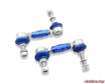 SuperPro Suspension Sway Bar Link Kit Heavy Duty Adjustable Rear Audi A1 2010-2020 | A3 2003-2012 | Q3 2011-2020 | TT 2006-2014 - TRC1045L