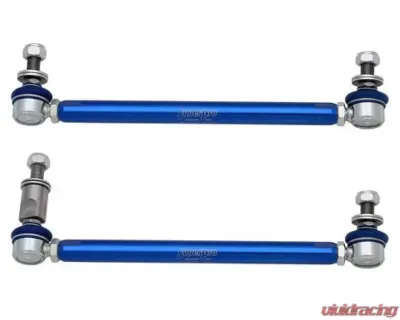 SuperPro Suspension Sway Bar Link Kit Heavy Duty Adjustable Front Audi A3 2012-2020 | Q2 2016-2020 - TRC4301