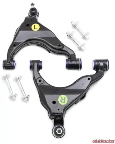 SuperPro Suspension Complete Arm Assemblies w/ Standard Bushings, Uprated Ball Joints & Camber Pins Front - TRC483