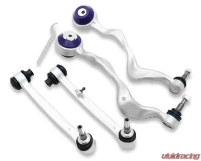 SuperPro Suspension Control And Radius Alloy Arm Kit Front BMW 1 E81 2003-2013 - ALOY0090K