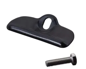 Kentrol Battery Tray Clamp Powdercoat Black Jeep CJ 1976-1986
