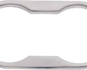 Kentrol Cup Holder Bezel Polished Silver Jeep JK 2007-2010