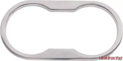 Kentrol Cup Holder Bezel Polished Silver Jeep JK 2007-2010 - 30002