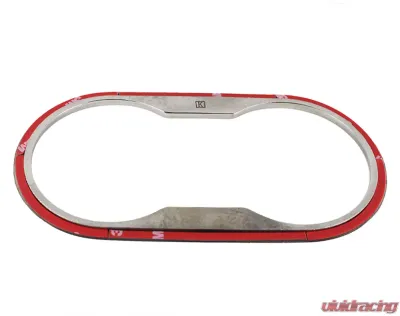 Kentrol Cup Holder Bezel Polished Silver Jeep JK 2007-2010 - 30002