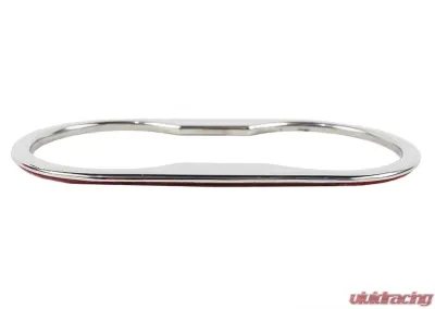 Kentrol Cup Holder Bezel Polished Silver Jeep JK 2007-2010 - 30002