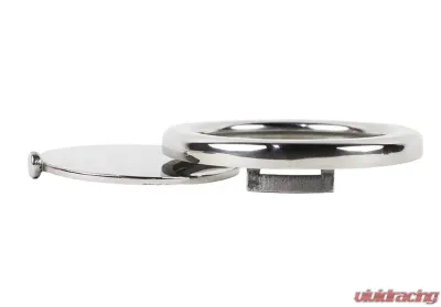 Kentrol Air Vent Assembly 8 Pieces Polished Silver for Jeep JK 2007-2010 - 30003