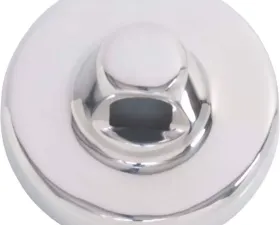 Kentrol Antenna Cover Polished Silver Jeep JK 2007-2018