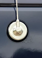 Kentrol Antenna Cover Polished Silver Jeep JK 2007-2018                                     - 30007 - Image 5