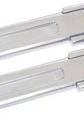 Kentrol Tailgate Hinge Overlays 4 Pieces Polished Silver for Jeep JK 2007-2018                                     - 30017 - Image 6