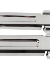 Kentrol Tailgate Hinge Overlays 4 Pieces Polished Silver for Jeep JK 2007-2018                                     - 30017 - Image 2