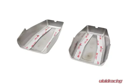 Kentrol Liftgate Hinge Overlays Pair Polished Silver for Jeep JK 2007-2018 - 30018