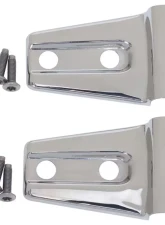 Kentrol Hood Hinge Overlays Pair Polished Silver for Jeep JK 2007-2018                                     - 30019 - Image 8