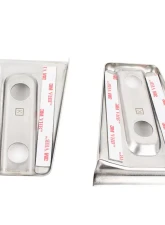 Kentrol Hood Hinge Overlays Pair Polished Silver for Jeep JK 2007-2018                                     - 30019 - Image 4