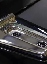 Kentrol Hood Hinge Overlays Pair Polished Silver for Jeep JK 2007-2018                                     - 30019 - Image 7