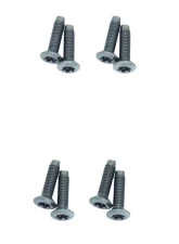 Kentrol Door Hinge Overlays 4 Pieces Polished Silver for Jeep JK 2007-2018                                     - 30020 - Image 5